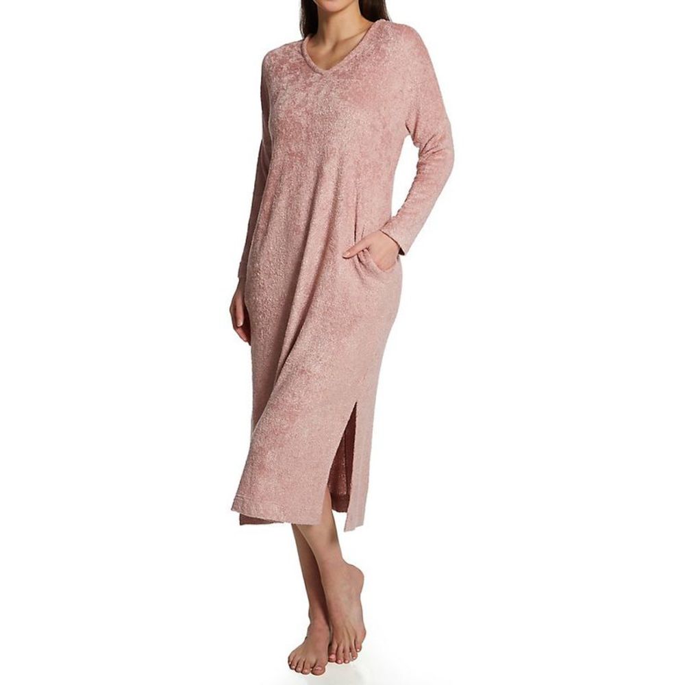 N by Natori Unwind Feathered Chenille Lounger -  Nude Blush  SC0048